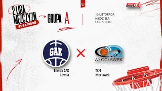 Energa GAK Gdynia  TKM Włocławek 2 LM [upl. by Niles]