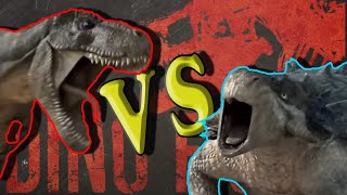 TARBOSAURUS VS ANKYLOSAURUS  Predatory dinosaur vs Armored dinosaur  Dinosaur duel fights [upl. by Persis]