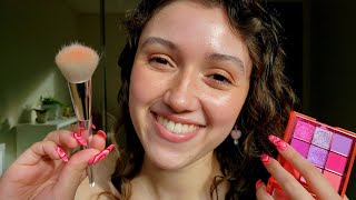 ASMR Doing Your Makeup 🍒 Fast amp Aggressive Layered Personal Attention [upl. by Aushoj]