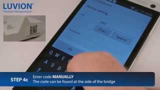 Connect Luvion Supreme Connect with smartphone or tablet [upl. by Lewert]