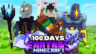 100 Days as an ARCHER in Fantasy Minecraft FULL MOVIE [upl. by Goulden]