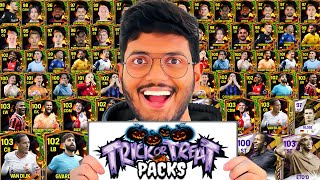 I Opened 100 Trick or Treat Packs  FC MOBILE [upl. by Hako906]