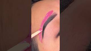 Eyebrow waxing tutorial 😮shorts brows waxing subscribe ♥️ [upl. by Lorry279]