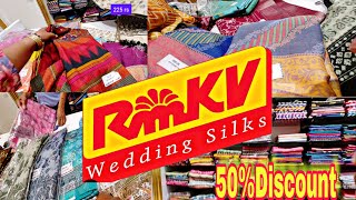 ‼️RMKV 50Discount Chanceless New Arrival Daily wear amp Function Sarees Collections WoW Budget Price [upl. by Adnilab]