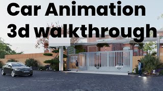 Car Animation for 3d walkthrough I how to continue shot by shot in 3dsmax [upl. by Redd64]