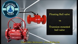 What is a Floating Ball Valve amp a Trunnion Mounted Ball Valve What is the difference Part 2 [upl. by Eetsim]