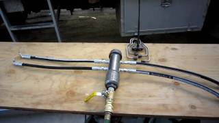 Afterburner fuel spraybar test  Turbine Engines A Closer Look [upl. by Krysta]