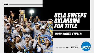 2019 WCWS finals Relive UCLA softballs 12th national title [upl. by Eellac]