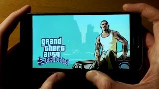 Samsung Galaxy S6  Official Android 601 MM  GTA San Andreas  Gameplay  Test [upl. by Wagshul646]