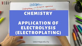 Chemistry  Application of Electrolysis Electroplating [upl. by Wolfort]