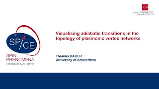 Talks  Spin textures Magnetism meets Plasmonics 2024  Thomas BAUER University of Amsterdam [upl. by Ulyram]