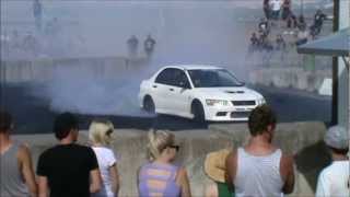 EVO burnouts  masterton motorplex FTP7RS rwd [upl. by Anehsat862]