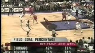 Tracy McGrady 10pts Vs Chicago Bulls 32899 Fast Break AlleyOop From Vince Carter [upl. by Peony278]