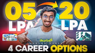 Top 4 High Paying Jobs As a Software Engineer🔥  In Telugu [upl. by Cordell]