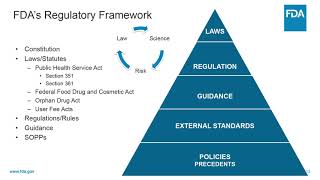 FDA Product Regulations Part 1 of 7 [upl. by Jerroll948]