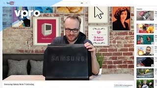 Ontploffende Samsung telefoons  Zondag met Lubach S05 [upl. by Nahshon]