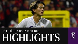 Highlights U23 RFC Liège  RSCA Futures  20242025 [upl. by Nnyrat605]