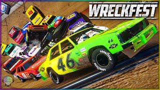 NASCAR Legends Attack HALFPIPE Track  Wreckfest [upl. by Clere]