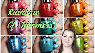 OPI Infinite Shine Summer 2024  Live Application Review [upl. by Asinet287]