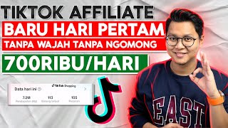 Dapet 700Hari Dari Tiktok Affiliate TANPA MENAMPILKAN WAJAH amp NGOMONG CARA CARI UANG DARI HP [upl. by Knowle111]