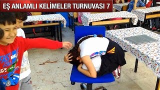 EŞ ANLAMLI KELİMELER TURNUVASI 7 DEPREM TATBİKATI [upl. by Keel886]