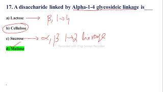 TestCarbohydrates amp Lipids Discussion by MJSChemistry with MJSppsckppscFpsc [upl. by Haissem]