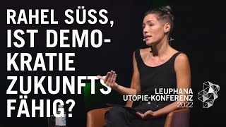 Freiheit amp Demokratie neu denken Rahel Süß und Richard David Precht auf der UtopieKonferenz 2022 [upl. by Yednarb653]