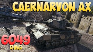 Caernarvon AX  3 Kills 6K DMG  Lazy  World Of Tanks [upl. by Purity]