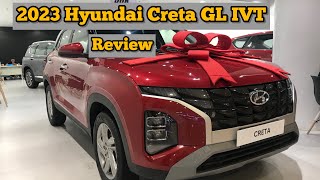 2023 Hyundai Creta 15 GL IVT Review [upl. by Gloriane]