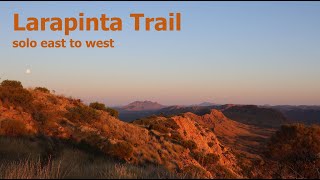 Larapinta Trail  solo east to west [upl. by Holtorf601]