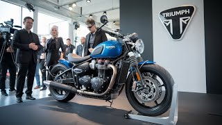 Custom Triumph TR6R Bobber Build  Classic Style Meets Modern Bobber Design [upl. by Niliak85]