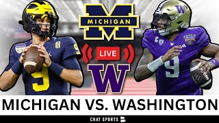 Michigan vs Washington Live Streaming Scoreboard PlayByPlay Game Audio amp Highlights [upl. by Einaej]