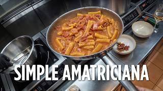 Cooking Amatriciana Simple Authentic Delicious [upl. by Margo]