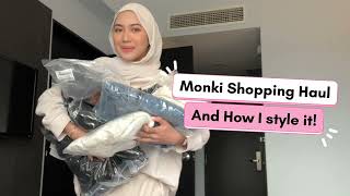 MONKI Try on Haul with Eyka  ZALORA [upl. by Ted]