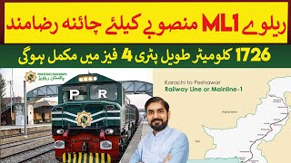 Pakistan China to sign loan agreement for CPEC’s ML1 rail project  Rich Pakistan [upl. by Colleen]