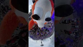 POV Youppi brings a 360camera to îLESONIQ 🌀 mascot Shorts [upl. by Ciro]