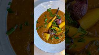 Lentil Soup Recipe  Roasted Beets vegetarian cozy [upl. by Aibsel]