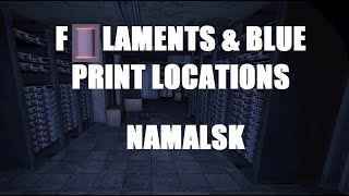 DayZ Namalsk  How to find filament blue print and other new parts [upl. by Dallman]