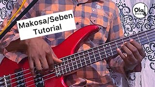 African MakosaSeben Bass Lesson Very Simple [upl. by Hserus941]