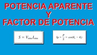 Tutorial Explicacion Fasores Potencia Aparente y Factor de Potencia  Ejercicios Resueltos [upl. by Orazio35]