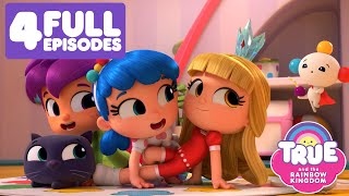 True Mushroom Town 🌈 4 Full Episodes 🌈 True and the Rainbow Kingdom [upl. by Little]