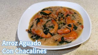 Arroz Aguado Con Chacalines y Chipilín  Cocina Salvadoreña recetasfaciles [upl. by Nylireg]