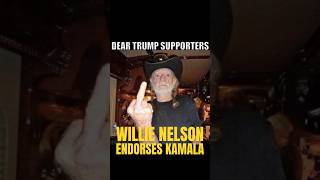 Willie Nelson ENDORSES Kamala Harris [upl. by Lydia]