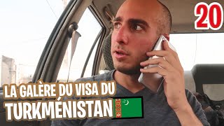 LA GALÈRE DU VISA DU TURKMÉNISTAN 🇹🇲  Voyage en autostop MarseilleBangkok S2 Ép20 [upl. by Durgy441]