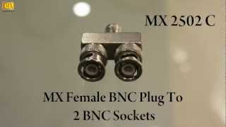 How to DIY BNC Splitters for CCTV Camera video output [upl. by Ecirtnom]