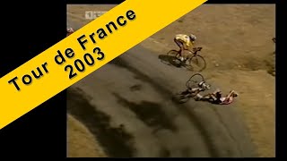 Tour De France 2003  Part 3  Something to turbo train to  Highlights to Stage 9 [upl. by Nirre]