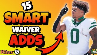 15 MUST Add Players from Week 3 Waiver Wires  PostWeek 2 Fantasy Football 2024 [upl. by Estey]