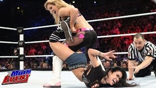 AJ Lee vs Natalya  Divas Championship Match WWE Main Event Nov 13 2013 [upl. by Susie480]