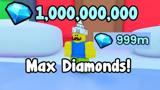 I Got 1 Billion Max Diamonds And This Happened In Pet Simulator 99 [upl. by Nilhsa]