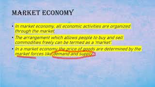 micro economics part 3 I centrally planned economy I market economy [upl. by Rachele]